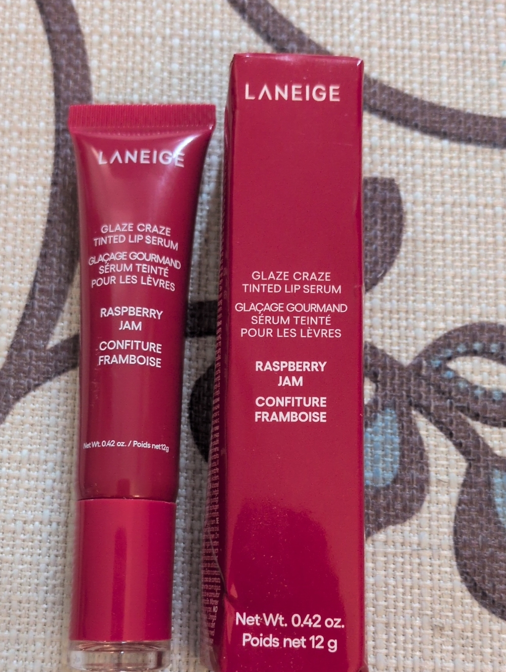 LANEIGE Glaze Craze Tinted Lip Serum in Raspberry Jam